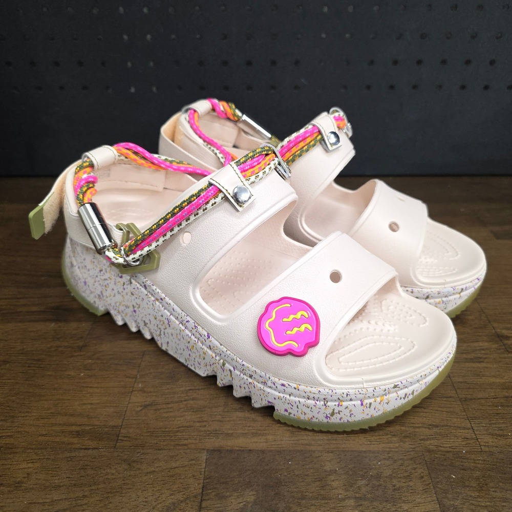 Crocs Hiker Xscape Festival Sandals Womens 11 Mens 9 Chalk Limited Edition
